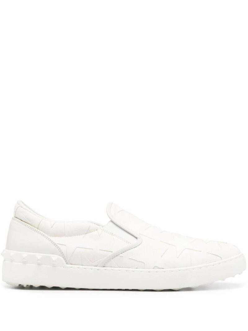 Valentino Garavani star-jacquard canvas sneakers