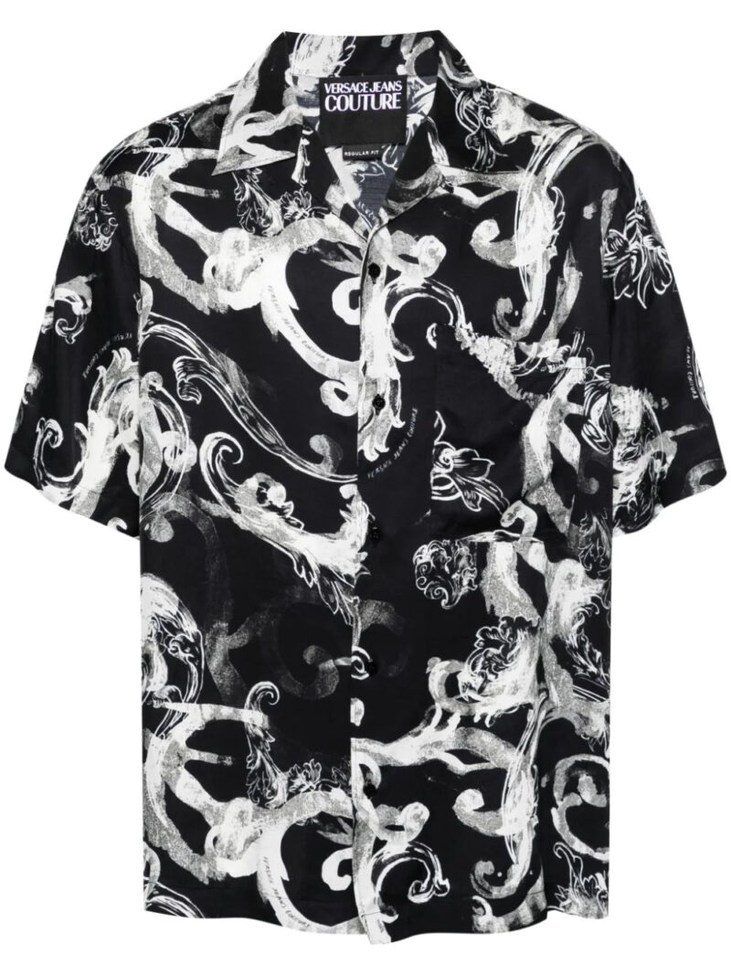 Versace Jeans Couture  Watercolor Couture-print shirt