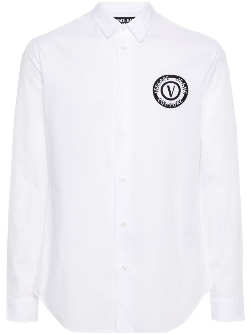 Versace Jeans Couture V-Emblem cotton shirt