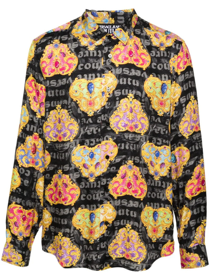 Versace Jeans Couture  Heart Couture-print shirt
