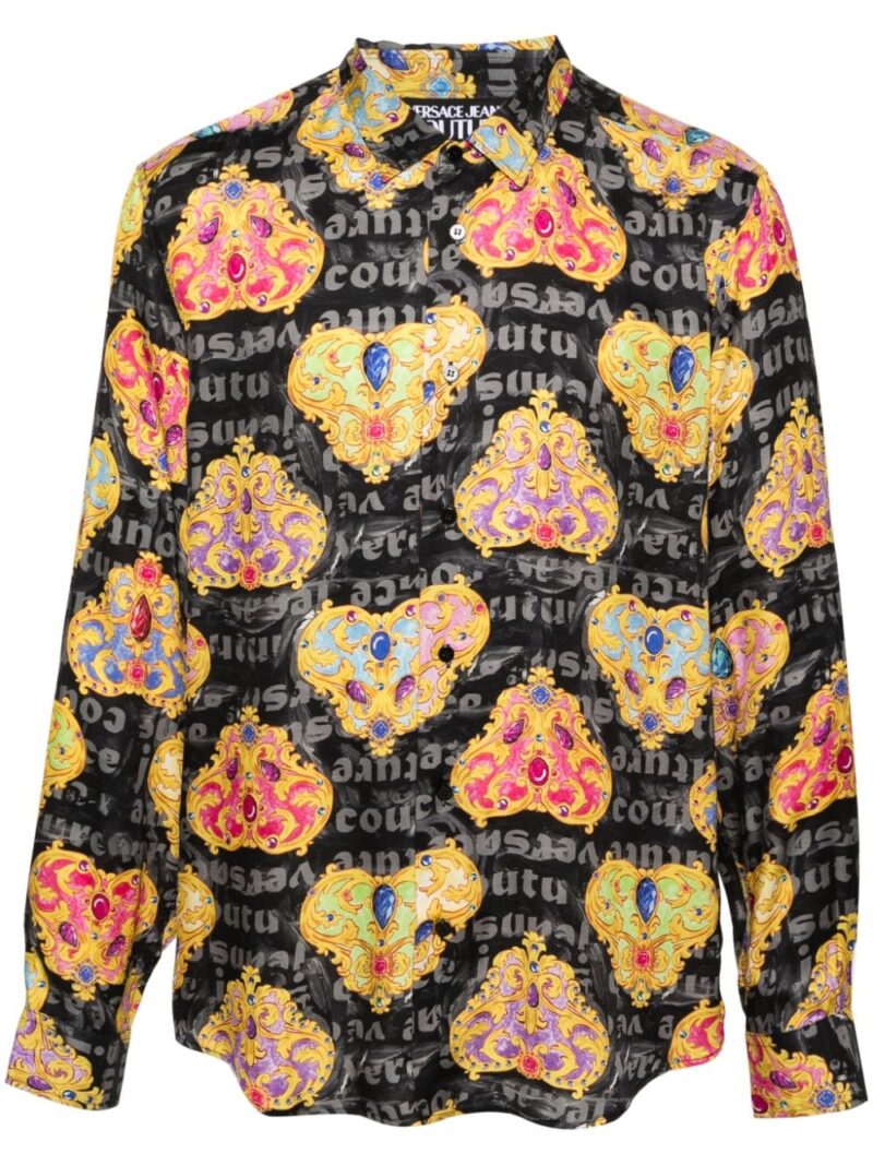 Versace Jeans Couture Heart Couture-print shirt