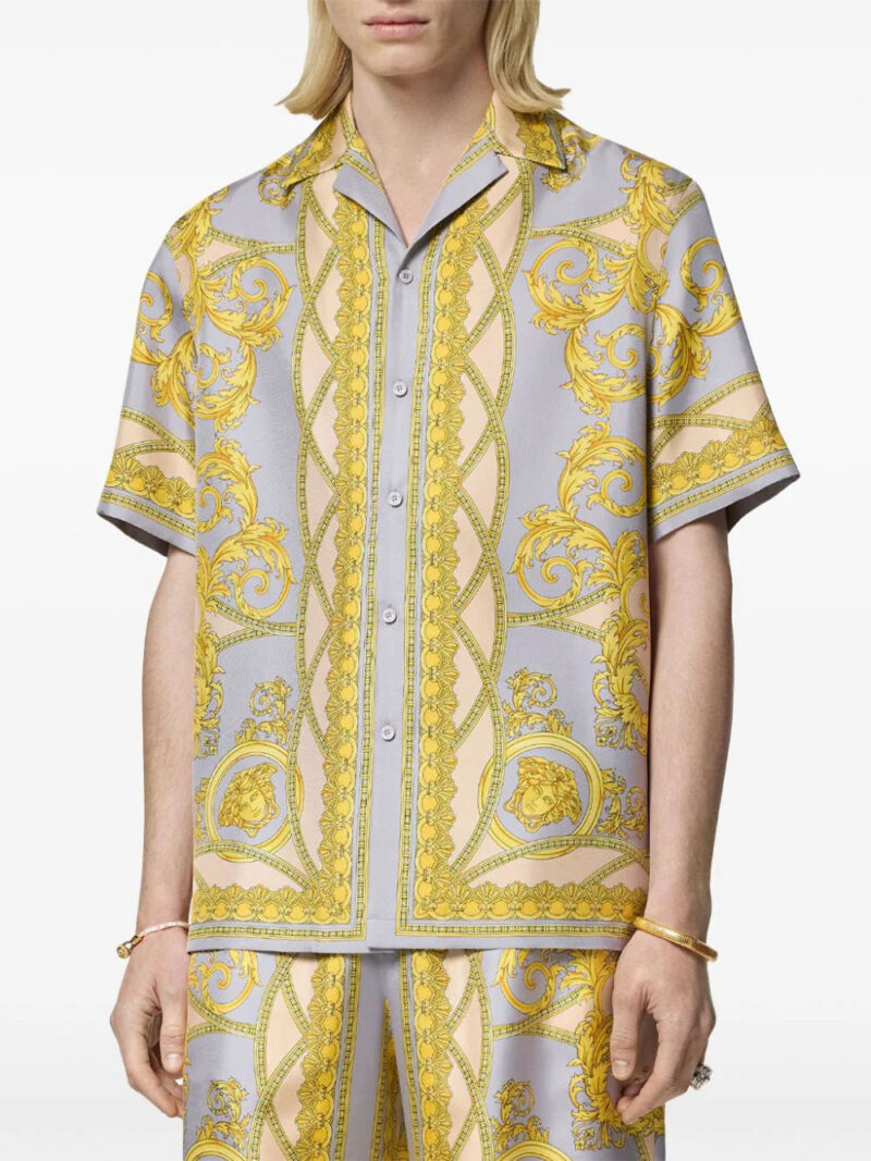 Versace  La Coupe des Dieux silk shirt