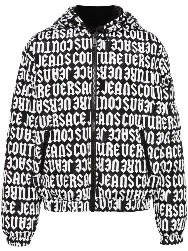 Versace Jeans Couture reversible hooded puffer jacket