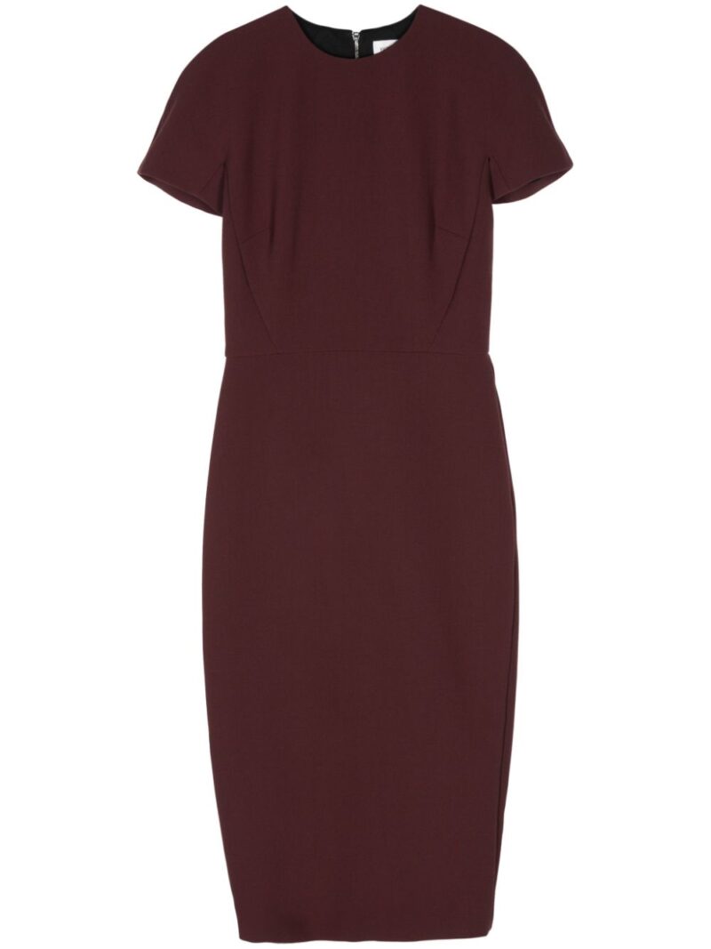 Victoria Beckham  wool-crepe midi dress