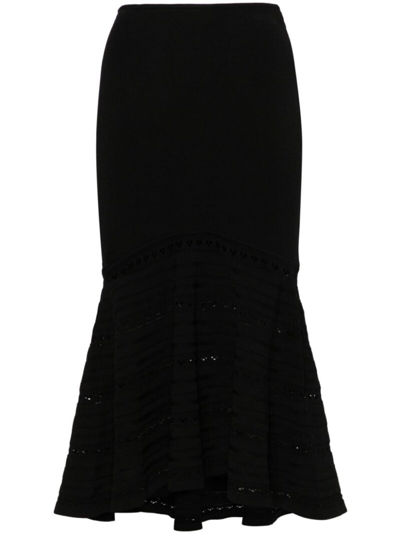 Victoria Beckham  flared midi skirt