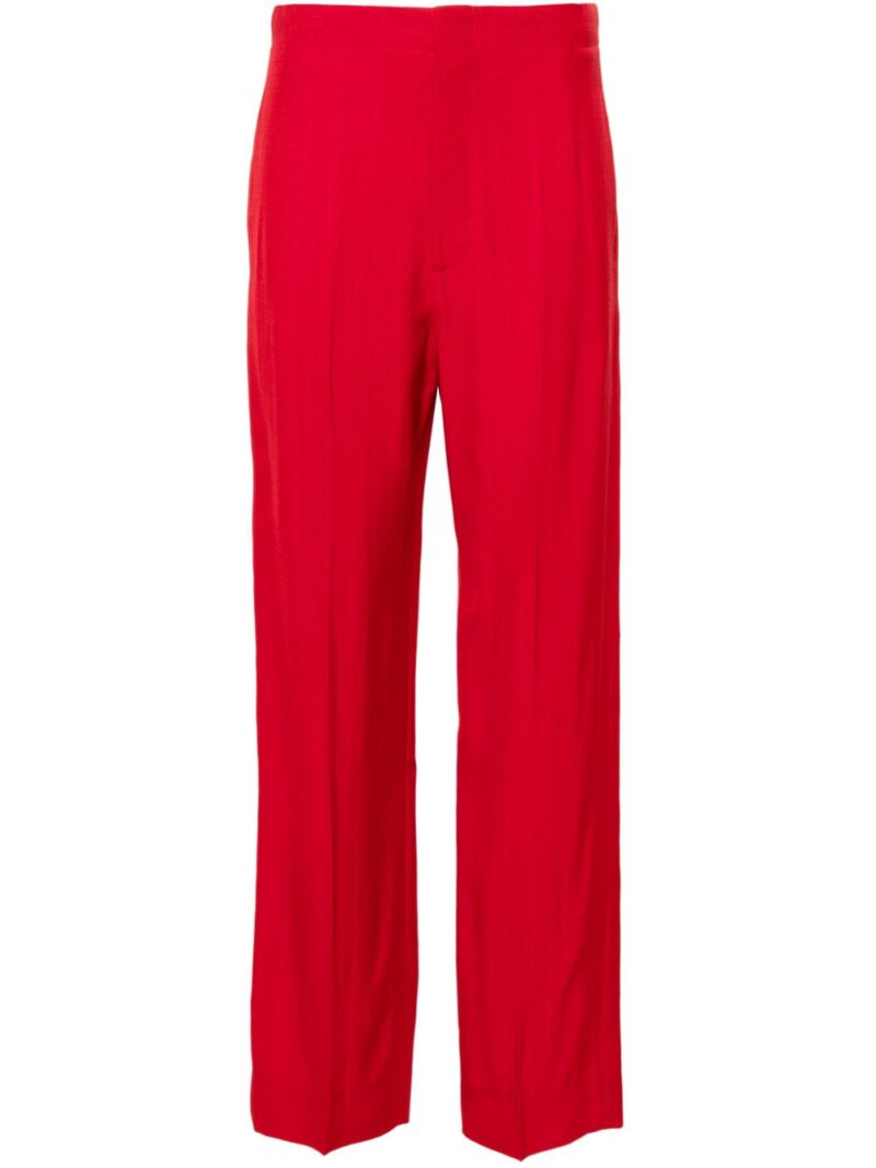 Victoria Beckham  textured tapered trousers