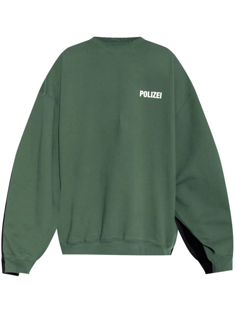 VETEMENTS  Polizei sweatshirt