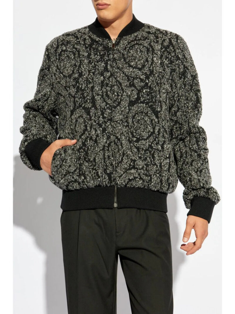 Versace  La Coupe des Dieux reversible bomber jacket