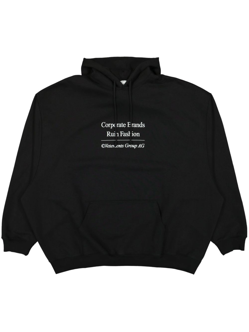 VETEMENTS print sweatshirt