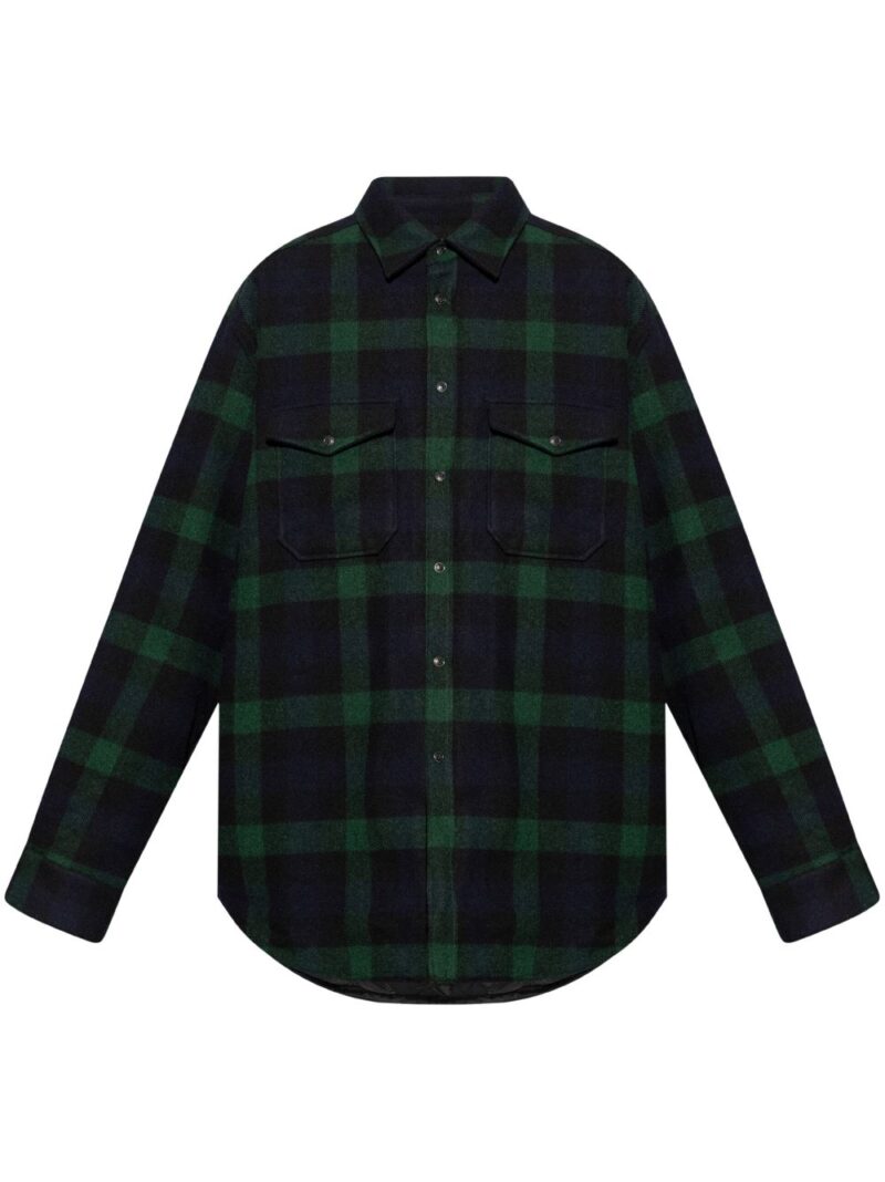 VETEMENTS  wool shirt jacket