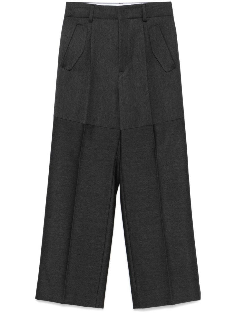 Victoria Beckham  panelled-design trousers