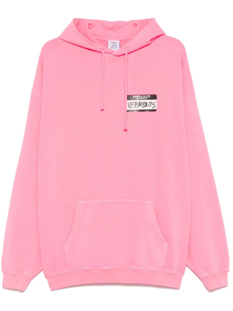 VETEMENTS  My Name Is Vetements hoodie