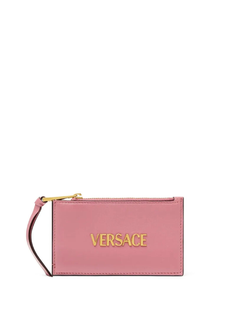 Versace  Tag zip-up card holder
