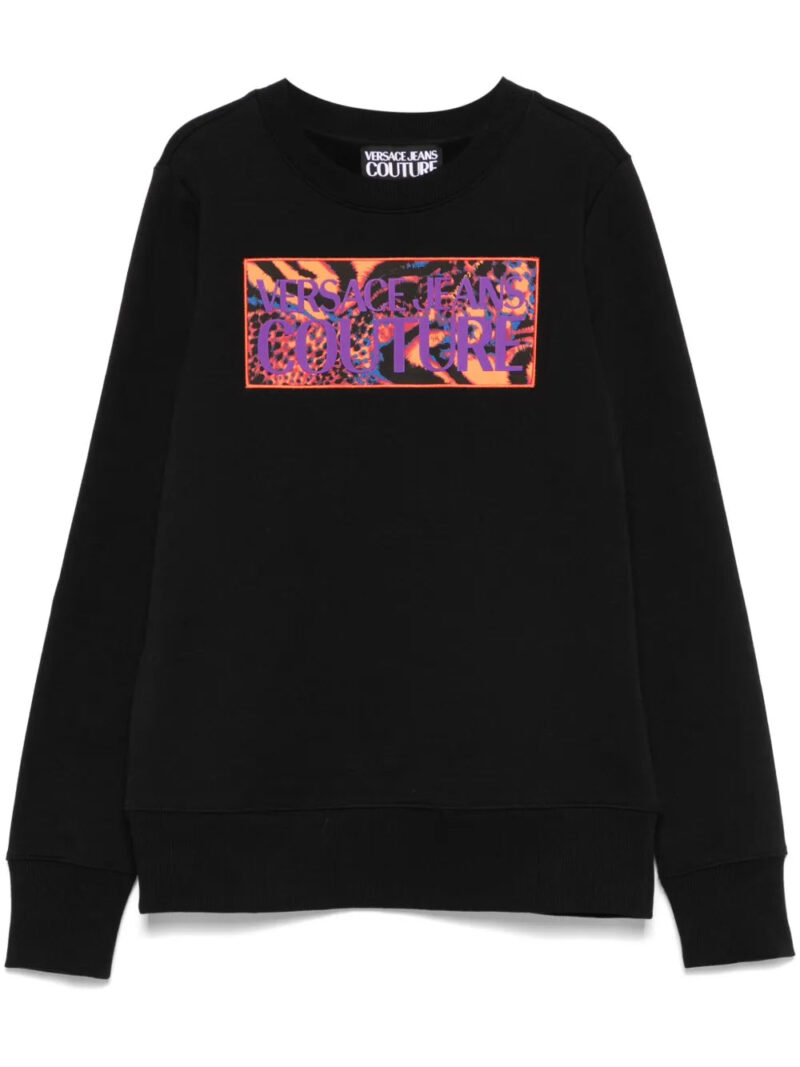 Versace Jeans Couture  logo-patch sweatshirt