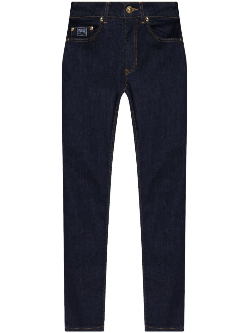 Versace Jeans Couture  logo-patch jeans