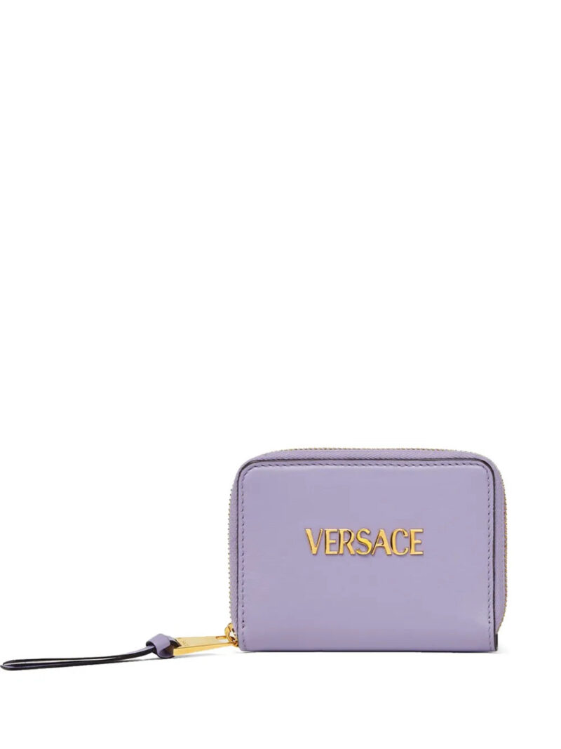 Versace  Tag zip-up wallet