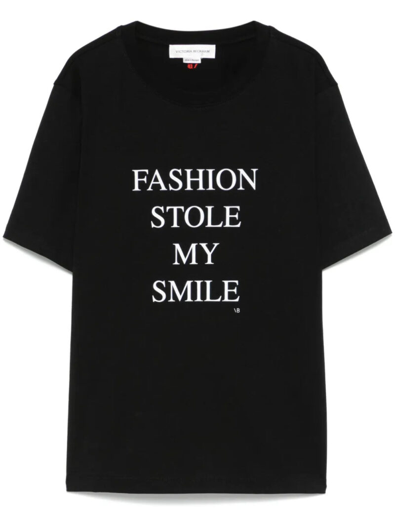 Victoria Beckham  slogan-print T-shirt