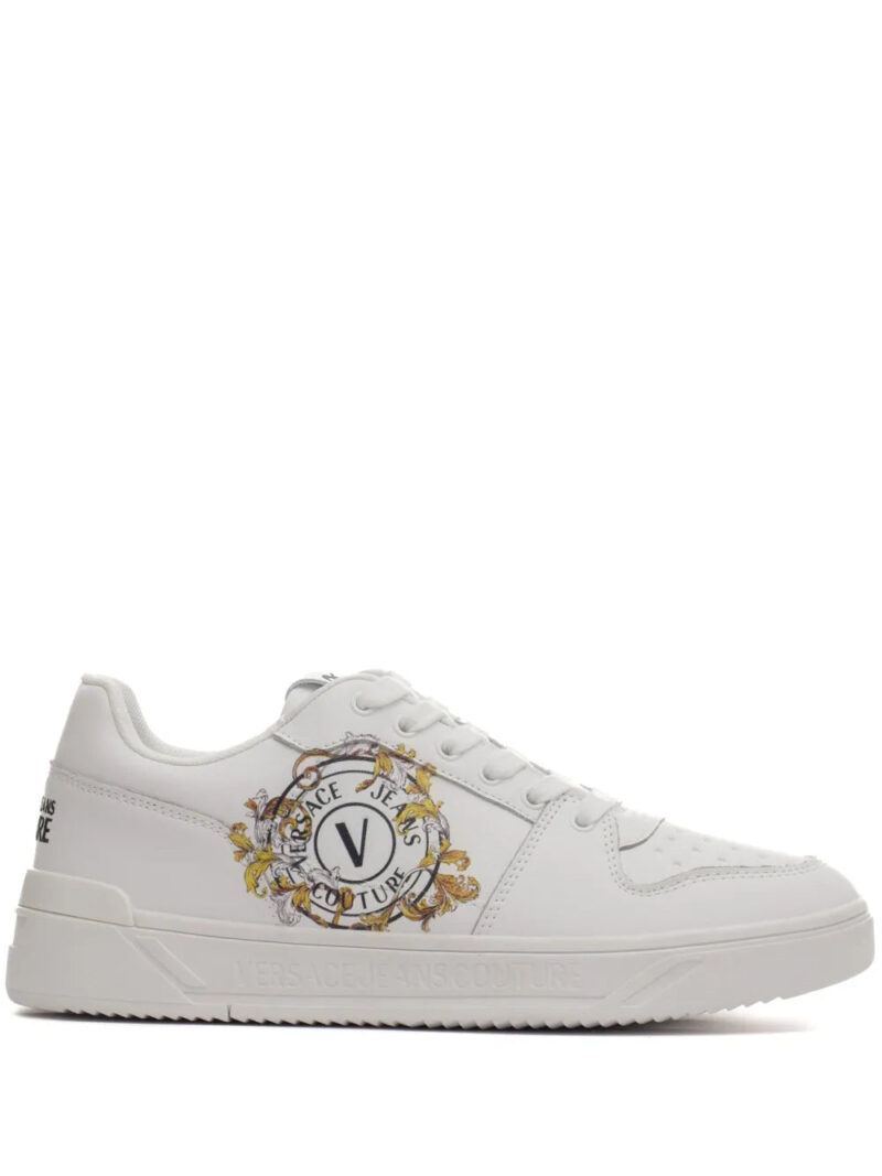 Versace Jeans Couture  leather sneakers