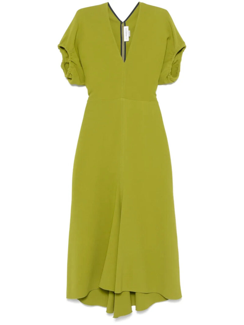 Victoria Beckham  crepe midi dress