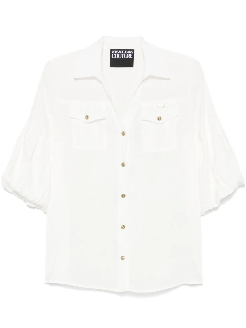 Versace Jeans Couture  logo-plaque shirt