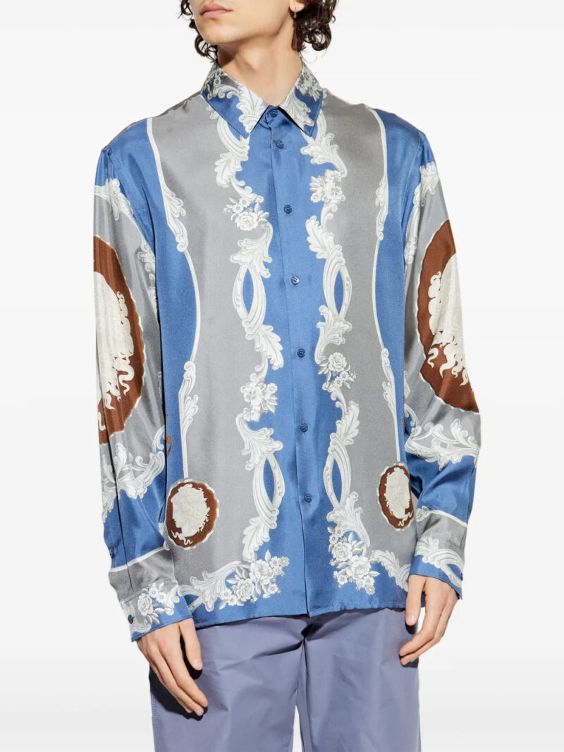 Versace  Medusa Cameo-print shirt