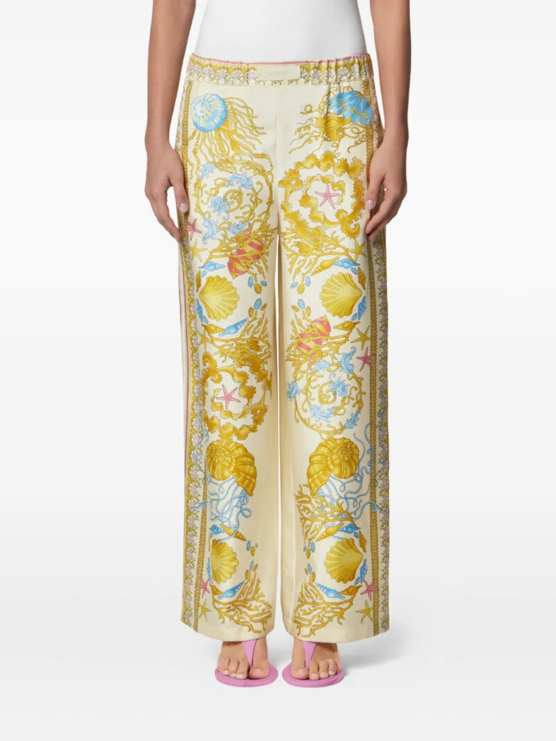 Versace  Underwater Barocco trousers