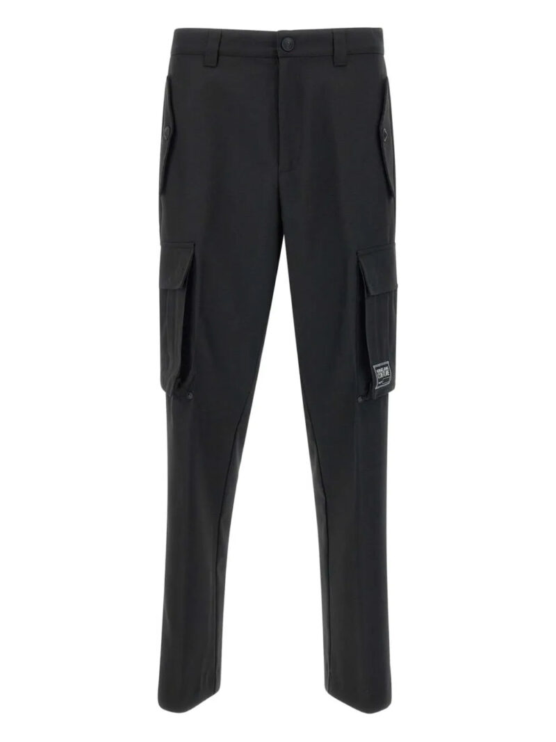 Versace Jeans Couture  logo-patch tailored pants