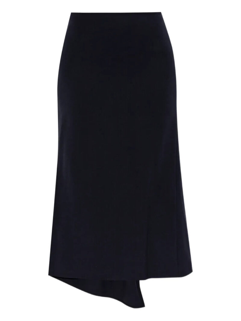 Victoria Beckham  asymmetric-hem midi skirt