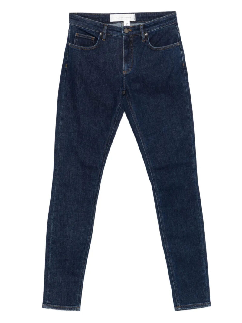 Victoria Beckham  logo-patch jeans