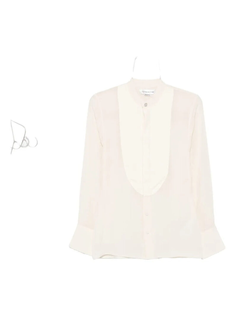 Victoria Beckham  panelled silk blouse