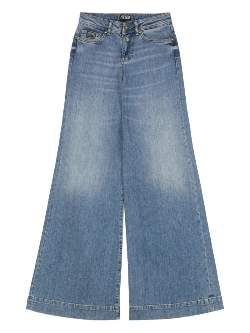 Versace Jeans Couture  wide-leg five-pocket jeans