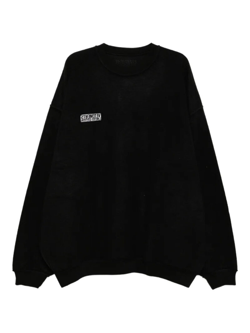 VETEMENTS  reversible sweatshirt