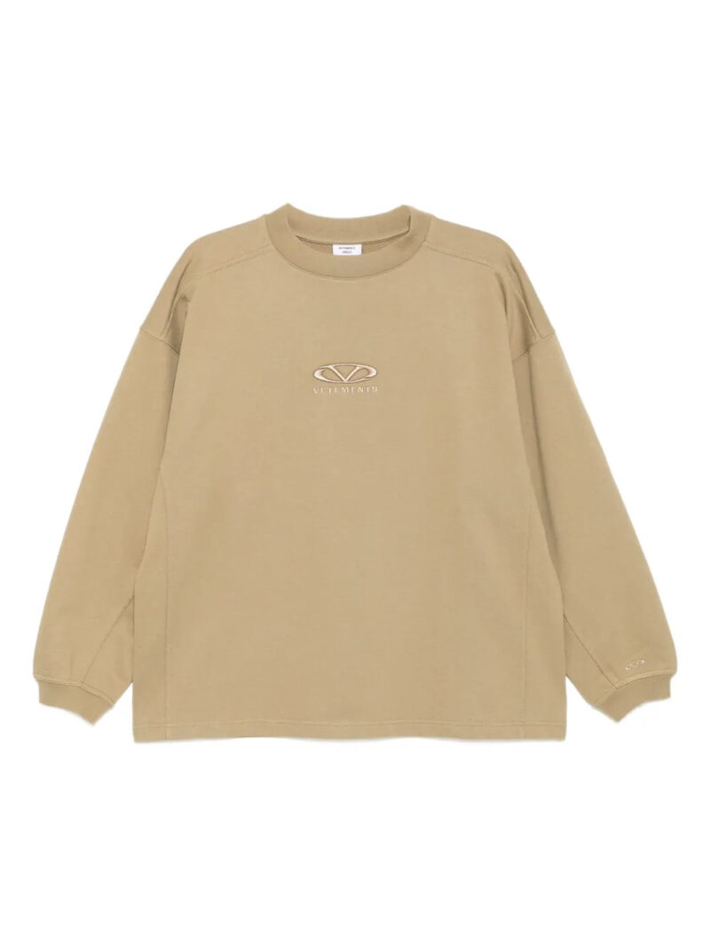 VETEMENTS  oval logo sweatshirt