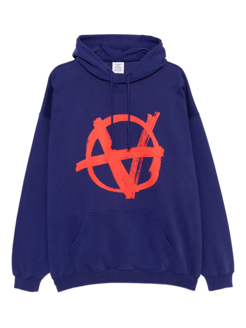 VETEMENTS  graphic-printed hoodie