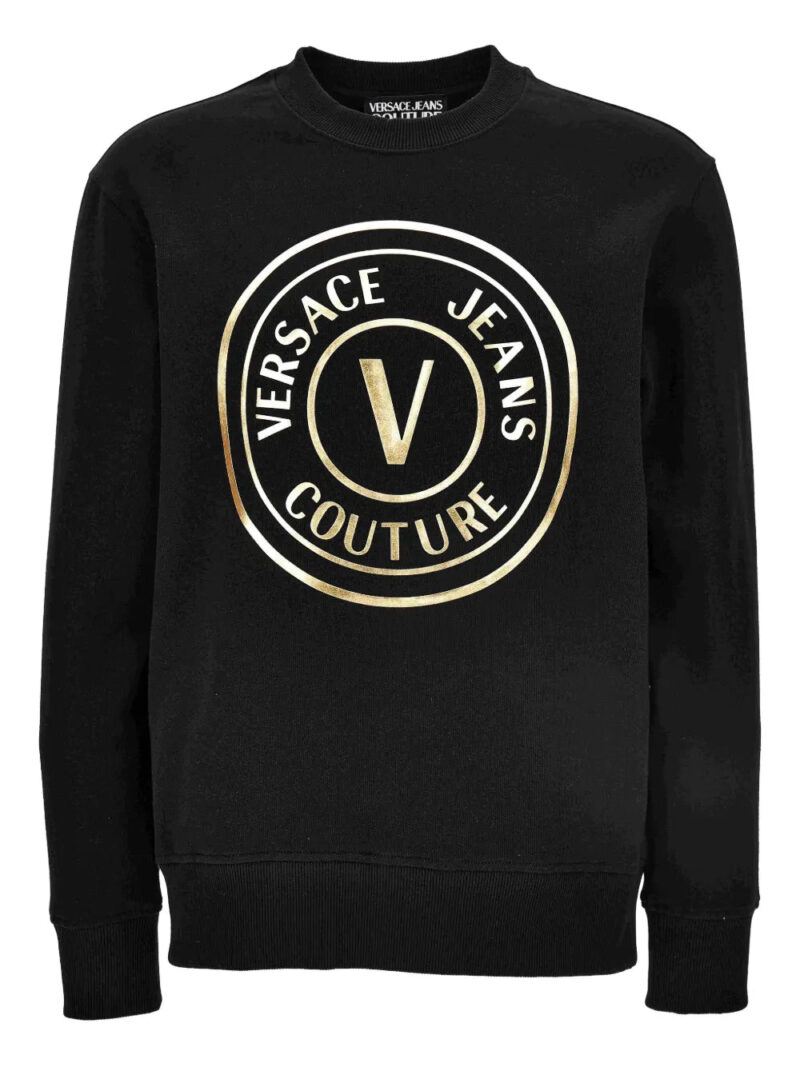 Versace Jeans Couture  logo-emblem sweatshirt