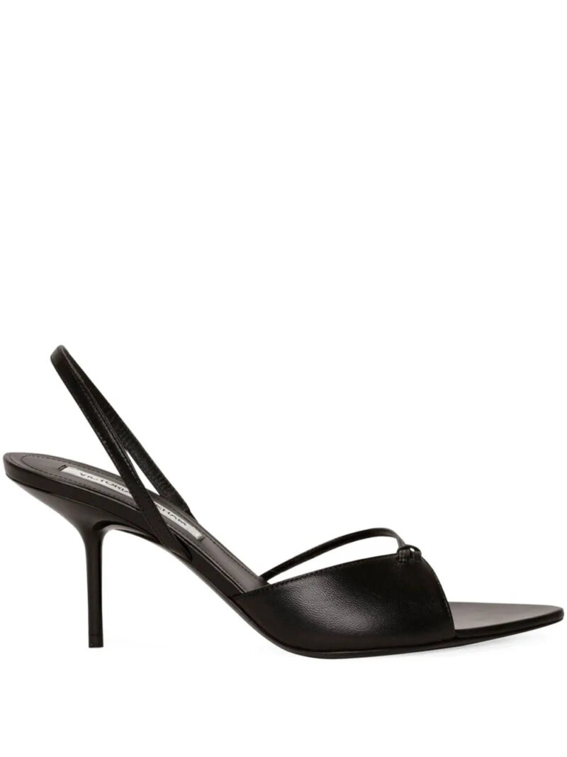 Victoria Beckham  75mm Harlow slingback knot-detail sandals