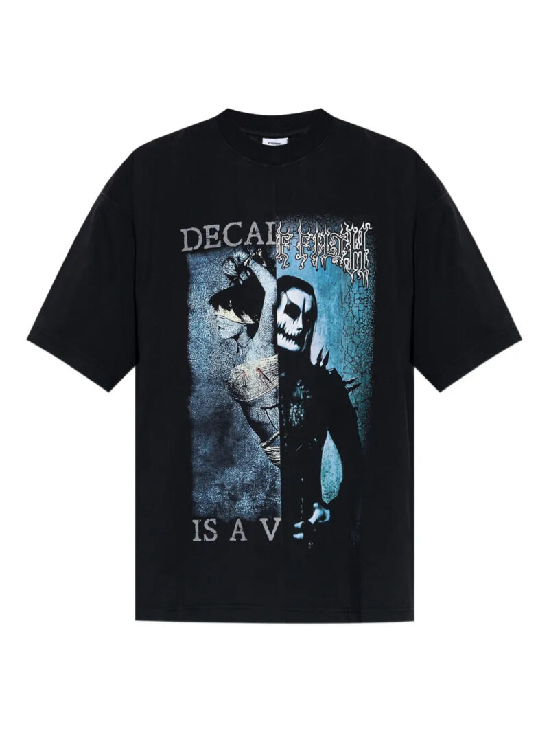 VETEMENTS  graphic-print T-shirt