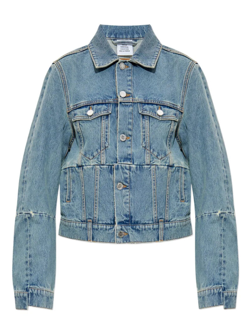 VETEMENTS  panelled denim jacket