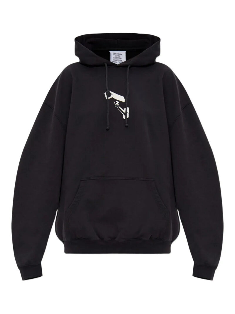 VETEMENTS  camera-print hooded sweatshirt