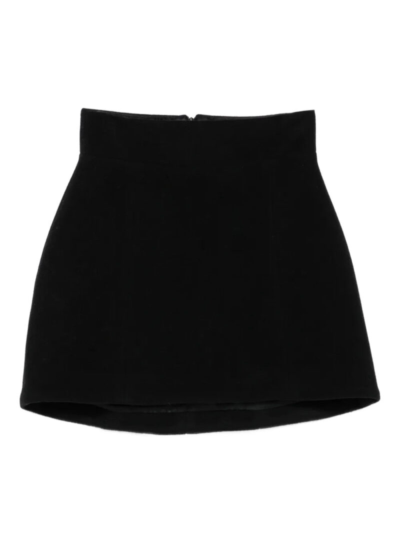 Vestiaire d'un Oiseau Libre  cashmere mini skirt