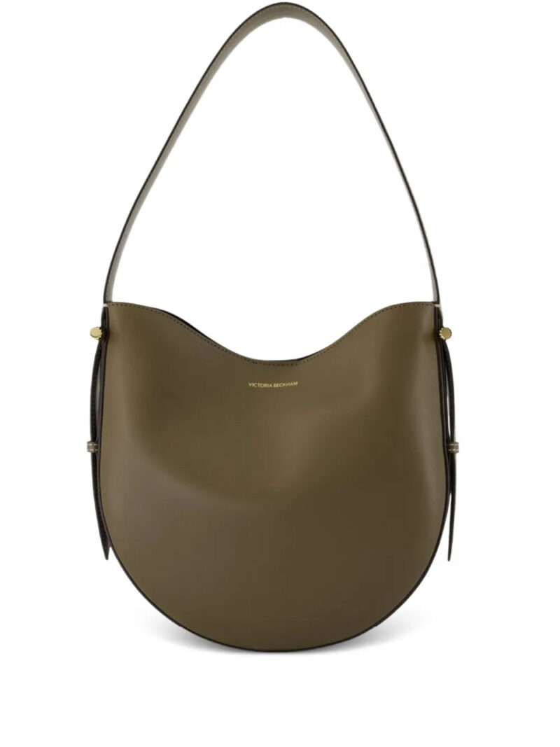 Victoria Beckham medium Dia half-moon calfskin shoulder bag