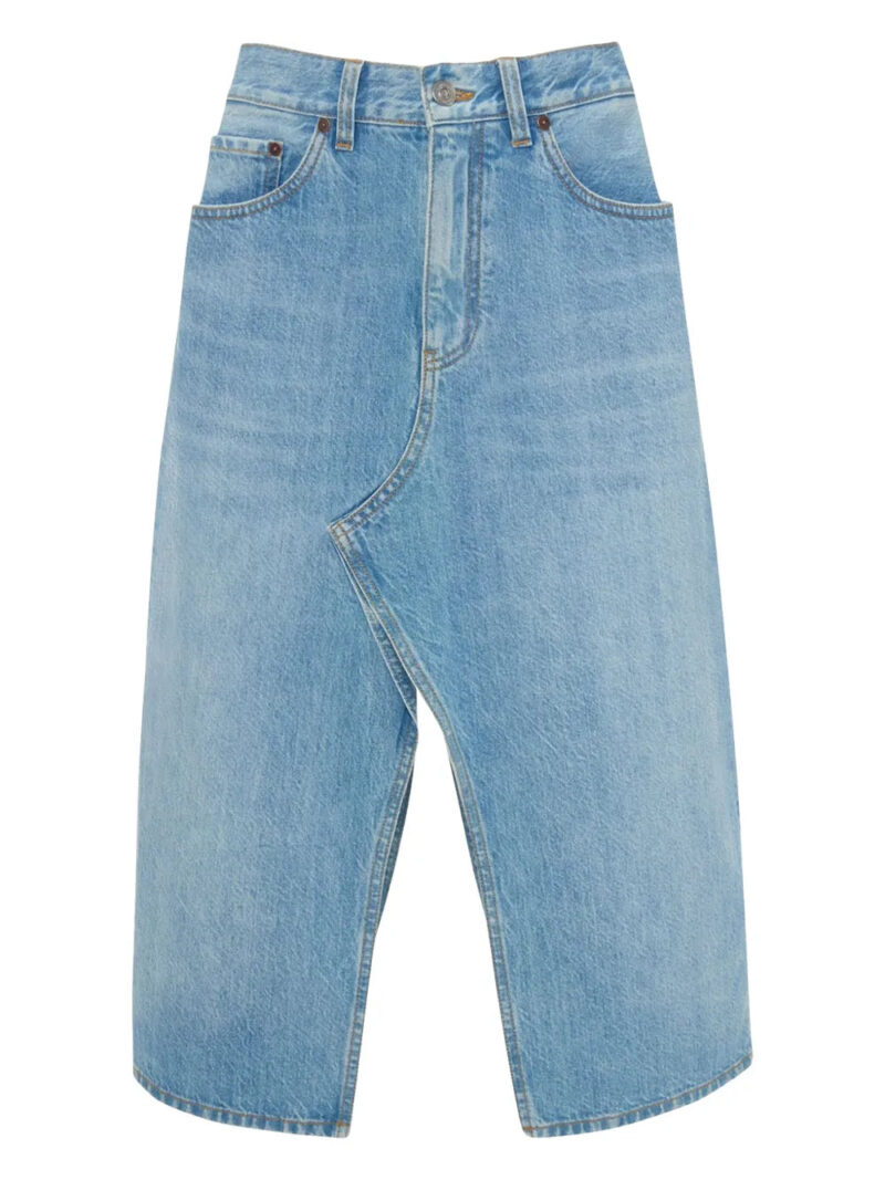 Victoria Beckham  Kick denim skirt