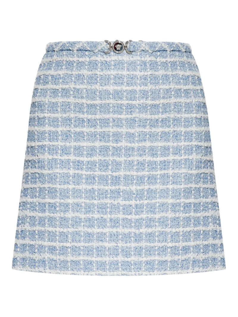 Versace  tweed mini skirt