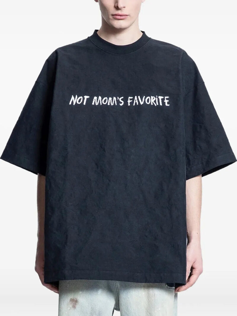 VETEMENTS  slogan cotton T-shirt
