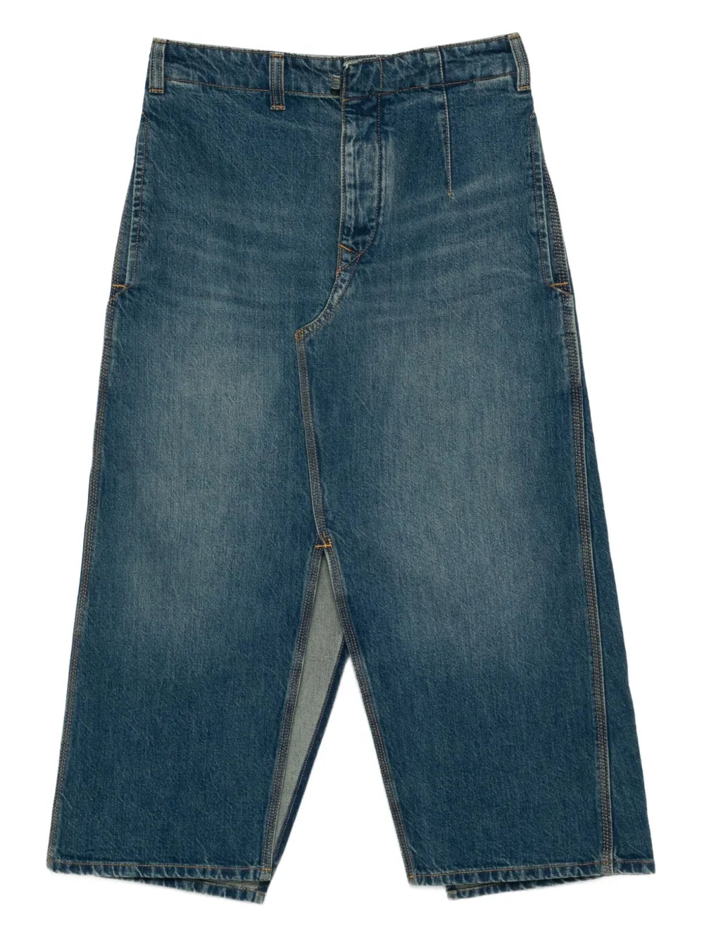 Victoria Beckham denim A-line skirt