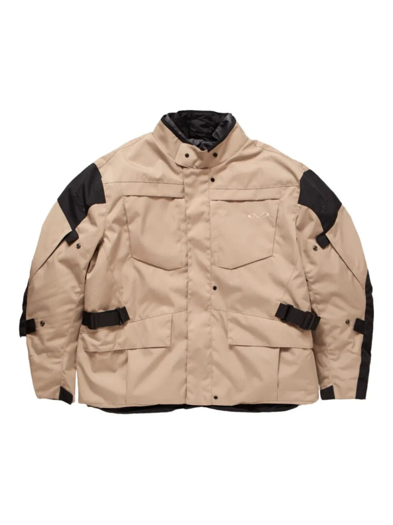 VETEMENTS  logo biker jacket