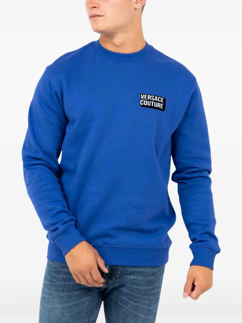 Versace Jeans Couture  logo-patch sweatshirt