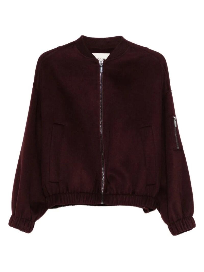 VICOLO  zip pocket bomber jacket