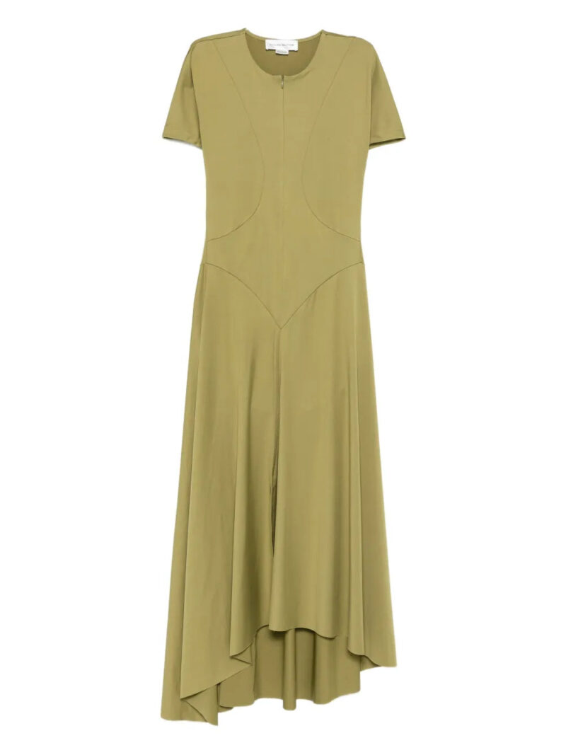 Victoria Beckham zip midi dress
