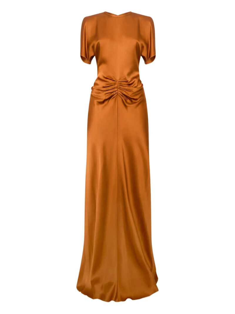 Victoria Beckham  ruched maxi dress